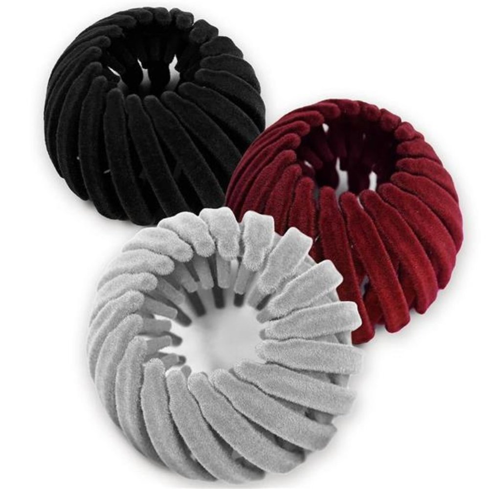 3 Pcs Bird Nest Magic Hair Clip,Hair Accessories For Women, Expandable Bird Nest
